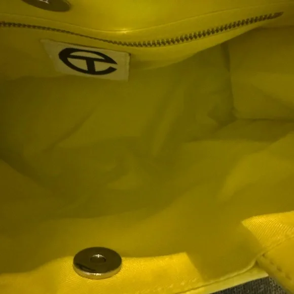 Telfar Bright Yellow Tote Bag - Picture 2 of 5